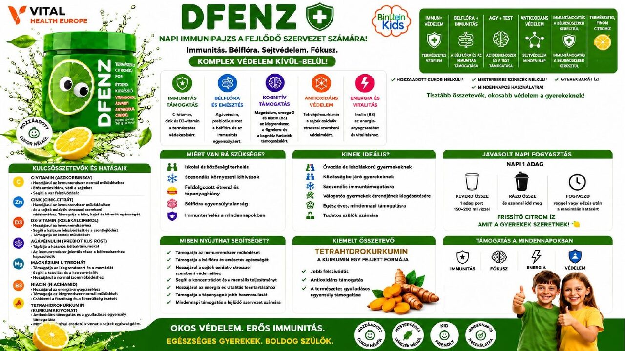 D-FENZ KIDS katalógusgrafika